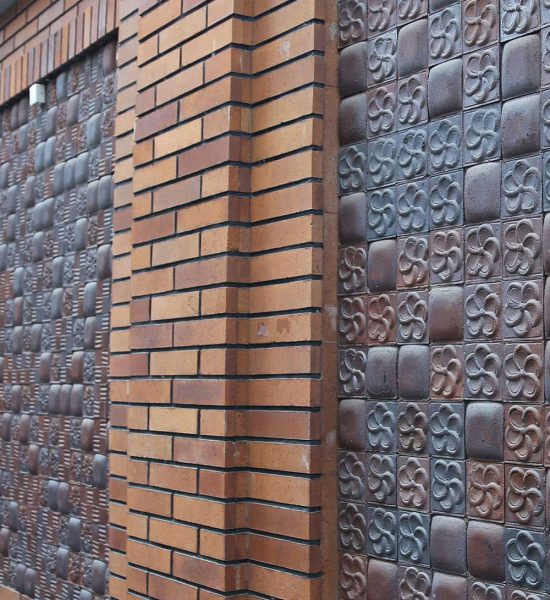 Chamotte Model L-Shaped Refractory Cladding Tile – kian sadra tavana style